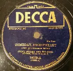 Pochette Someday, Sweetheart / Blue Skies