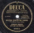 Pochette Maybe You'll Be There / Dark Eyes