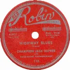 Pochette Highway Blues / Shake Baby Shake