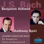 Pochette Six Sonatas for Violin and Harpsichord