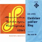 Pochette Ein kleiner gold'ner Ring