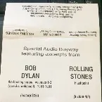 Pochette Special Audio Buyway: featuring excerpts from Bob Dylan and Rolling Stones
