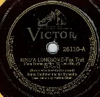 Pochette Kind'a Lonesome / I Must See Annie Tonight