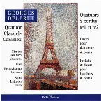 Pochette Quatuors à cordes n° 1 et n° 2, Pièces pour clarinette et piano, Prélude & danse pour hautbois et piano