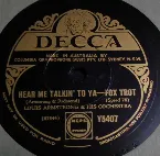 Pochette Hear Me Talkin' to Ya / Save It, Pretty Mama