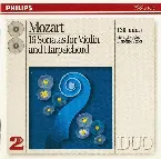 Pochette 16 Sonatas for Violin and Harpsichord