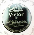 Pochette Blowing Bubbles All Day Long / Just as Long as You Have Me