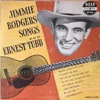 Pochette Jimmie Rodgers Songs