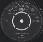 Pochette I Won’t Forget You / A Stranger’s Just a Friend