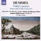 Pochette Violin Concerto / Concerto for Piano and Violin, op. 17
