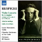 Pochette Violin Concerto in A major / Aria for Strings / Suite for Strings