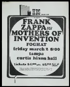 Pochette Live at Curtis Hixon Hall, Tampa, March 2, 1973