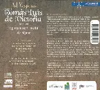 Pochette Ad Vesperas: le manuscrit inédit de Rome