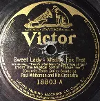 Pochette Sweet Lady / Say It With Music