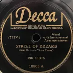 Pochette Street of Dreams / Don’t Get Around Much Anymore
