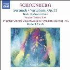 Pochette Serenade / Variations, op. 31 / Bach Orchestrations