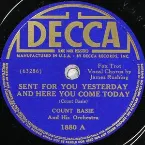 Pochette Sent for You Yesterday and Here You Come Today / Swinging the Blues