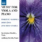 Pochette Music for Viola and Piano