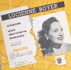 Pochette Lucienne Boyer chante ses derniers succès