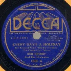Pochette Every Day's a Holiday / Thrill of a Lifetime