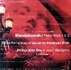Pochette Piano Trios 1 & 2 / Seven Romances on Verses by Alexander Blok