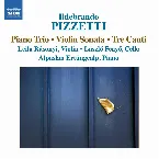 Pochette Piano Trio / Violin Sonata / Tre Canti