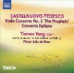 Pochette Violin Concerto no. 2 'The Prophets' / Concerto Italiano