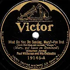 Pochette What Do You Do, Sunday, Mary? / Chansonette