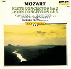 Pochette Flute Concertos Nos. 1 & 2 / Horn Concertos Nos. 1 & 3 (Vienna Mozart Ensemble, feat. conductor: Herbert Kraus, flute: Kurt Berger, horn: Bernd Heiser)