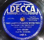 Pochette The Lady's in Love With You / If I Were Sure of You