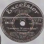 Pochette Lonesome Woman Blues / Swingin' an Echo