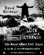 Pochette 2024‐10‐14: Royal Albert Hall, London, England, UK