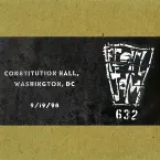 Pochette Vault #3: 1998-09-19: Constitution Hall, Washington, DC