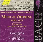Pochette Musikalisches Opfer, BWV 1079 / Kanons BWV 1072–1078, 1086, 1087