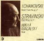 Pochette Tchaïkovski Sonate en sol majeur op.37, Stravinsky Quatre etudes op.7