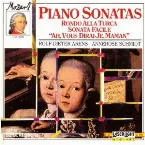Pochette Piano Sonatas: Rondo Alla Turca / Sonata Facile / "Ah vous dirai-je, Maman"