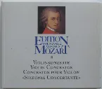 Pochette Edition Wolfgang Amadeus Mozart, Concertos pour Violon
