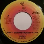 Pochette Keep It Together (Declaration of Love) / Red Hot Poker