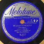 Pochette It Looks Like Love / Little Joe
