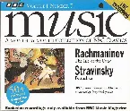 Pochette BBC Music, Volume 1, Number 7: Rachmaninov: The Isle of the Dead / Stravinsky: Petrushka