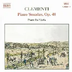 Pochette Piano Sonatas, op. 40