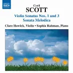 Pochette Violin Sonatas nos. 1 and 3 / Sonata Melodica