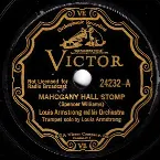 Pochette Mahogany Hall Stomp / High Society