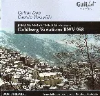Pochette Goldberg Variations BWV 988