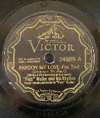 Pochette Pardon My Love / What's the Reason (I'm Not Pleasin' You)