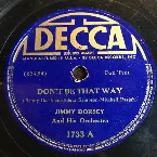 Pochette Don’t Be That Way / It’s the Dreamer in Me