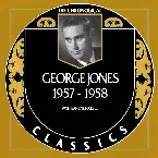 Pochette The Chronogical Classics: George Jones 1957-1958