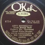 Pochette Ain't Misbehavin' / (What Did I Do to Be) Black and Blue