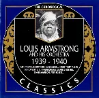 Pochette The Chronological Classics: Louis Armstrong and His Orchestra 1939–1940