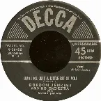 Pochette Leave Me Just a Little Bit of You / I'll Know My Love (By the Way She Talks)
